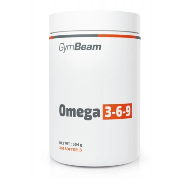 GymBeam Omega 3-6-9, 360 kaps.