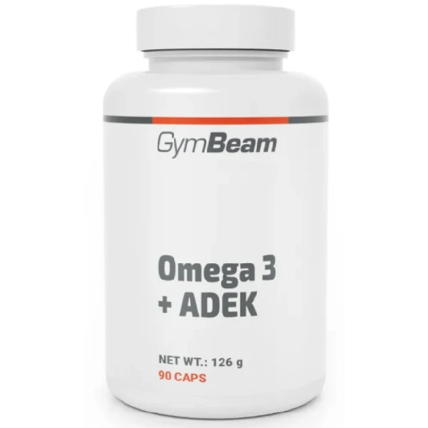 GymBeam Omega 3 + ADEK, 90 kaps.