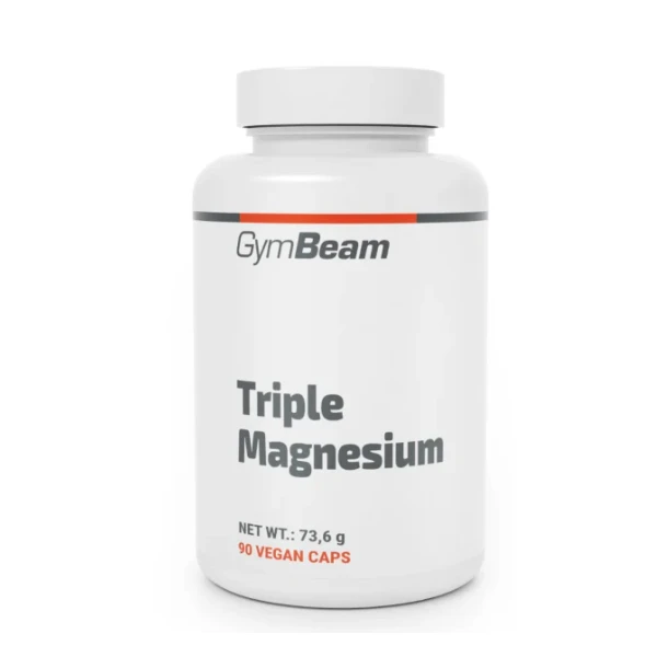 GymBeam Potrójny Magnez, 90 kaps.