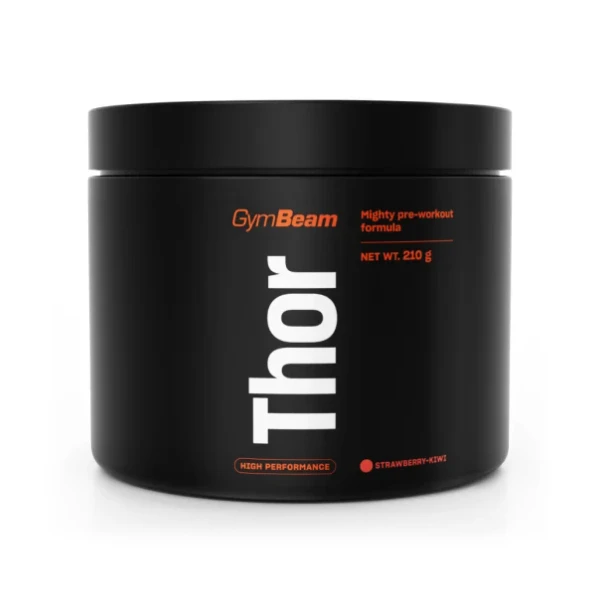 GymBeam Przedtreningówka Thor truskawka-kiwi, 210 g