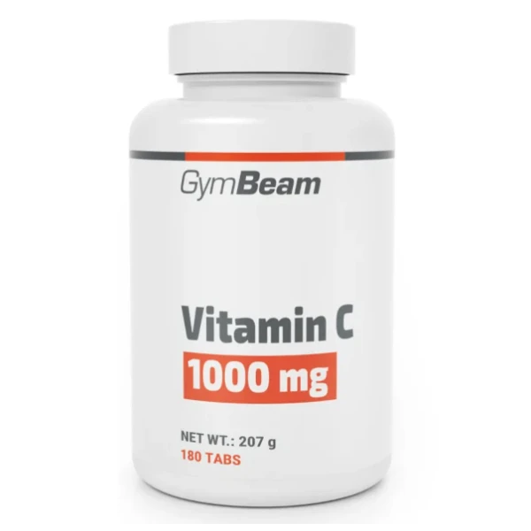 GymBeam Witamina C 1000 mg, 180 tabl.