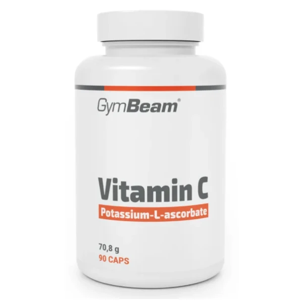 GymBeam Witamina C (L-askorbinian potasu), 90 kaps.