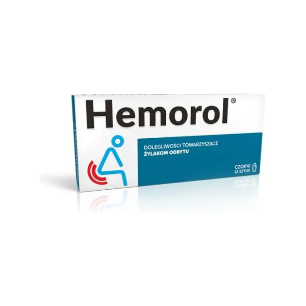 Hemorol czopki 12 sztuk