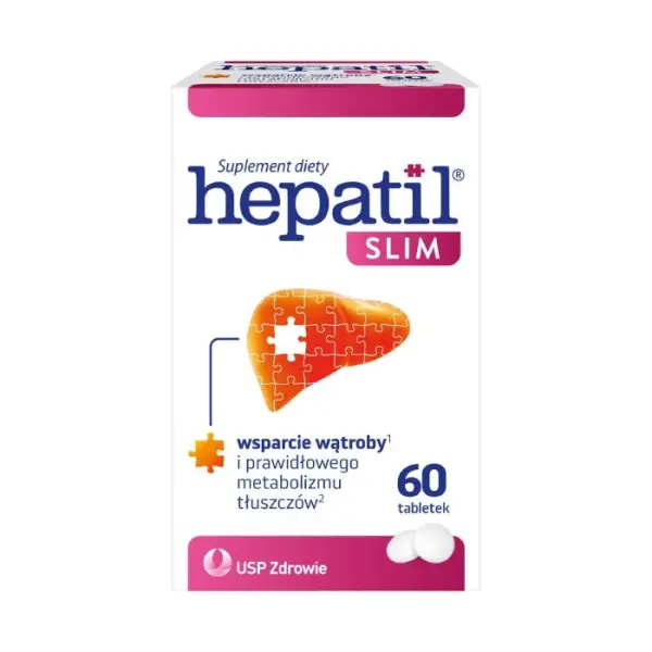 HEPATIL SLIM, 60 tabletek