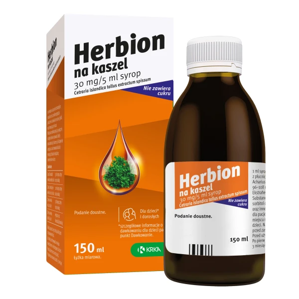 Herbion Na Kaszel 6 mg/ml, 150 ml