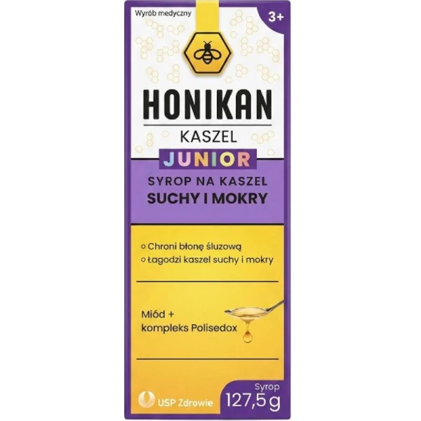Honikan Kaszel Junior, 127,5 g