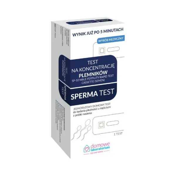 HYDREX Sperma Test test na koncentrację plemników, 1 sztuka