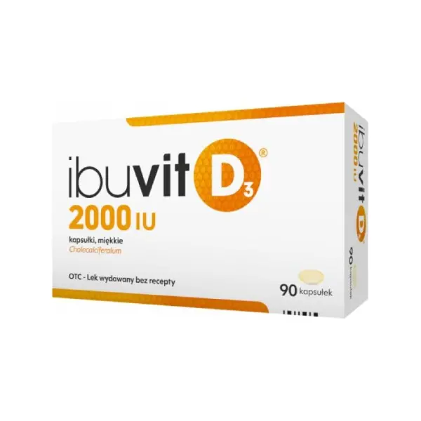 Ibuvit D3 witamina D 2000 IU 90 kapsułki miękkie