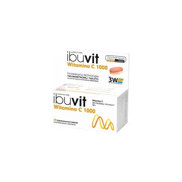 Ibuvit Witamina C 1000 30 tabletek