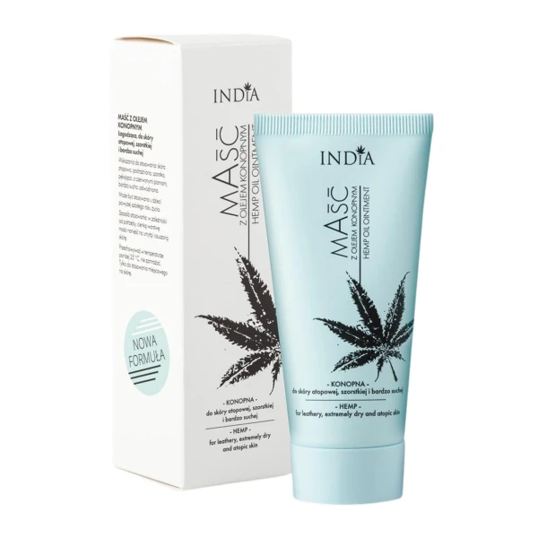 INDIA Maść z olejem konopnym, 50 ml