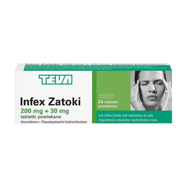 Infex Zatoki 24 tabletki