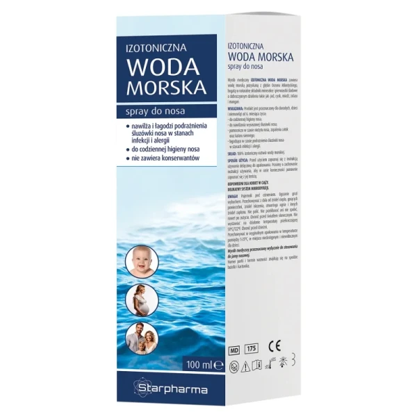 Isotonic Sea Water Woda morska izotoniczna 6 m+, 100 ml