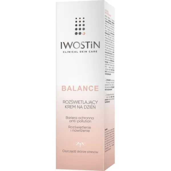 IWOSTIN BALANCE Krem rozświetlający na dzień 50 ml