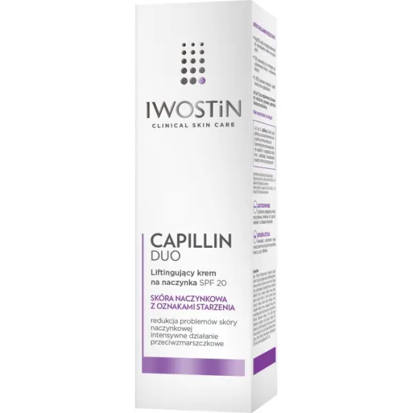 IWOSTIN CAPILLIN Duo Krem ujędrniający na  naczynka SPF20 40 ml