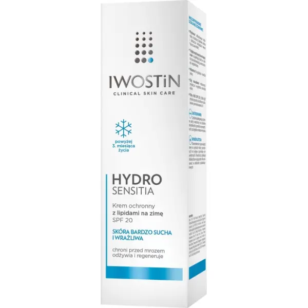 IWOSTIN HYDRO SENSITIA Krem z lipidami na zimę ochronny SPF20 50 ml