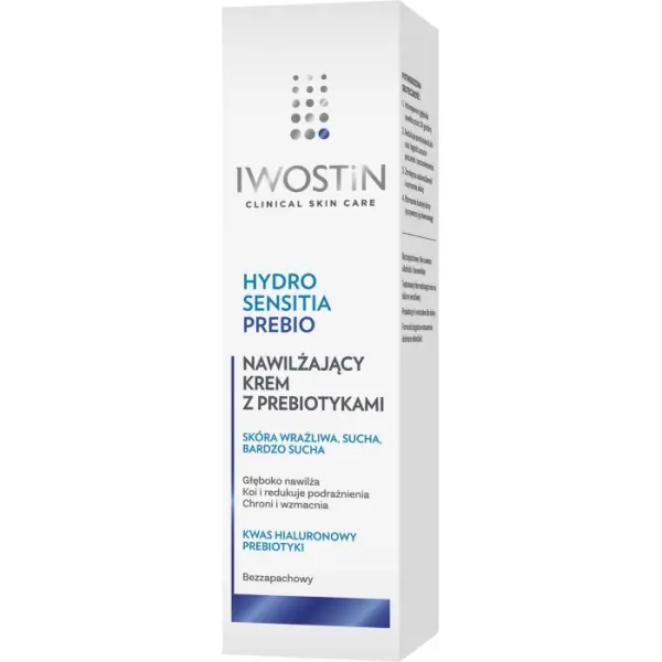 IWOSTIN HYDRO SENSITIA PREBIO Nawilżający krem z prebiotykami 50ml