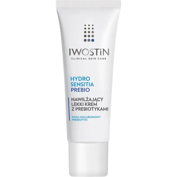 IWOSTIN HYDRO SENSITIA PREBIO Nawilżający lekki krem z prebiotykami 50 ml