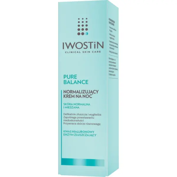 IWOSTIN PURE BALANCE Normalizujący noc 50 ml