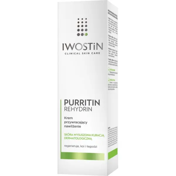 IWOSTIN PURRITIN REHYDRIN Krem przywracający nawilżenie 40 ml