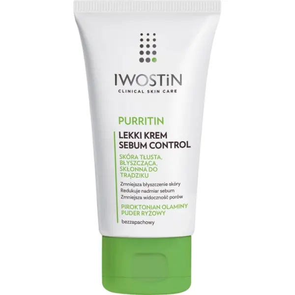 IWOSTIN PURRITIN Sebum Control Krem lekki 60 ml