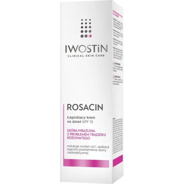IWOSTIN ROSACIN Krem łagodzący na dzień  SPF15 40 ml