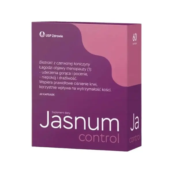 JASNUM CONTROL, na objawy menopauzy, 60 kapsułek