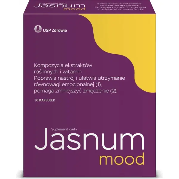 Jasnum mood 30 kapsułek