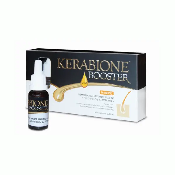 KERABIONE BOOSTER OILS Serum wzmacniające do włosów, 4 x 20 ml