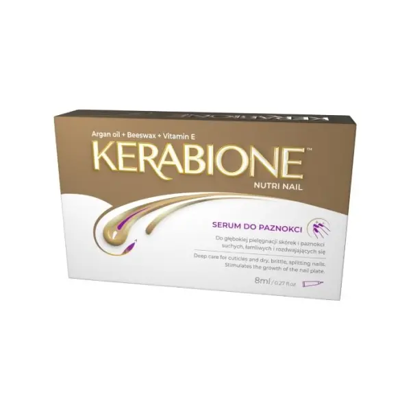 KERABIONE NUTRI NAIL intensywny zabieg do paznokci i skórek płyn 8 ml