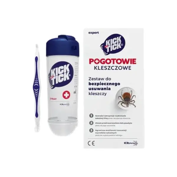 KICK The Tick Expert Zestaw do bezpiecznego usuwania kleszczy, 1 zestaw