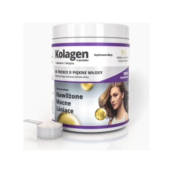 Kolagen rybi + witamina C + Biotyna w proszku 100 g