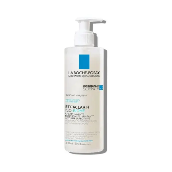 LA ROCHE-POSAY EFFACLAR H ISO-BIOME Krem myjący, 390 ml
