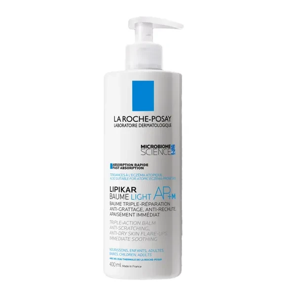 LA ROCHE-POSAY Lipikar Ap+ M Baume Light Balsam przeciw podrażnieniom do ciała lekka konsystencja, 400 ml