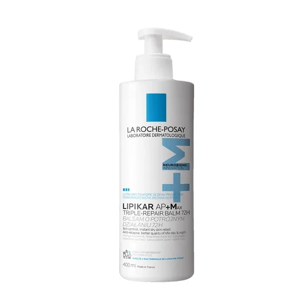 LA ROCHE-POSAY Lipikar Ap+Max Balsam do skóry suchej i atopowej, 400 ml