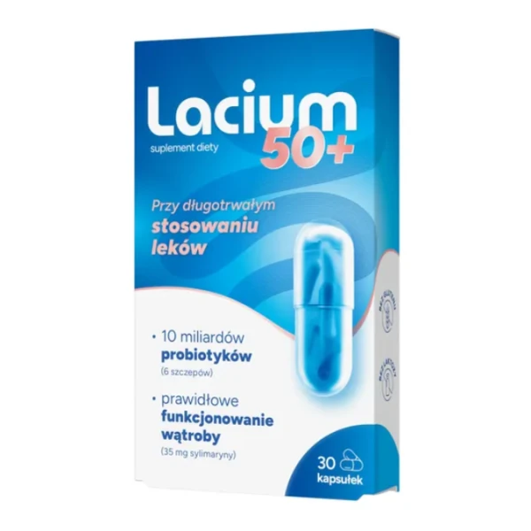 Lacium 50+, 30kaps.