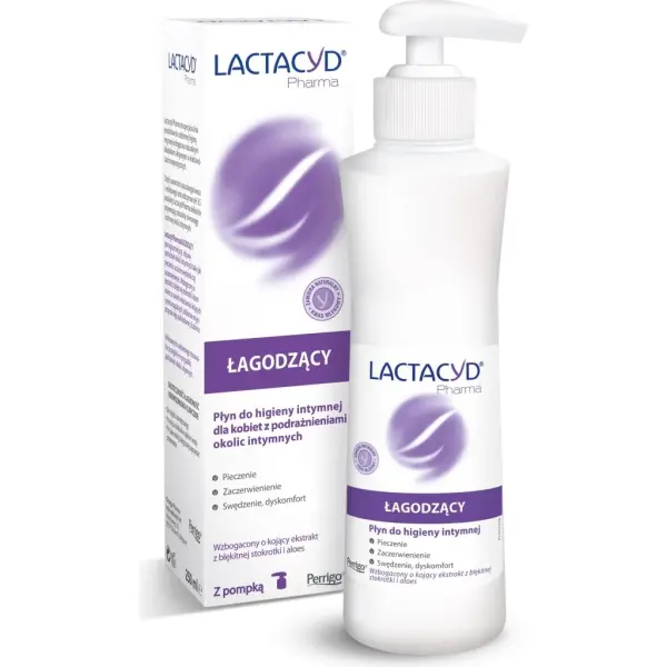 LACTACYD PHARMA Płyn ginekologiczny Łagodzący 250 ml