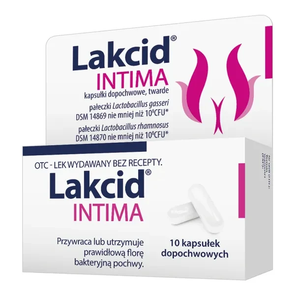 Lakcid Intima, 10 kaps.