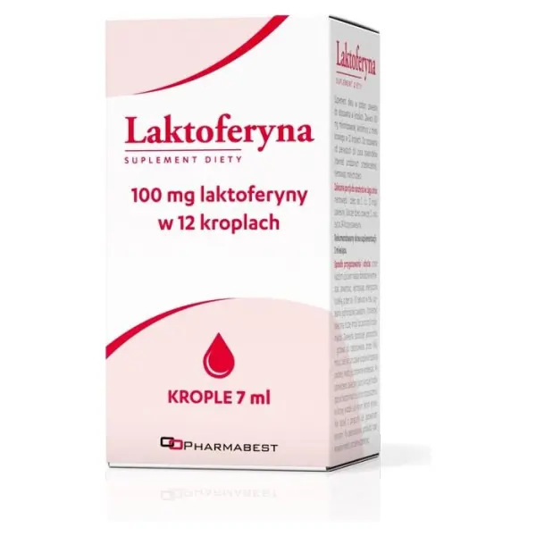 Laktoferyna krople doustne 8 ml