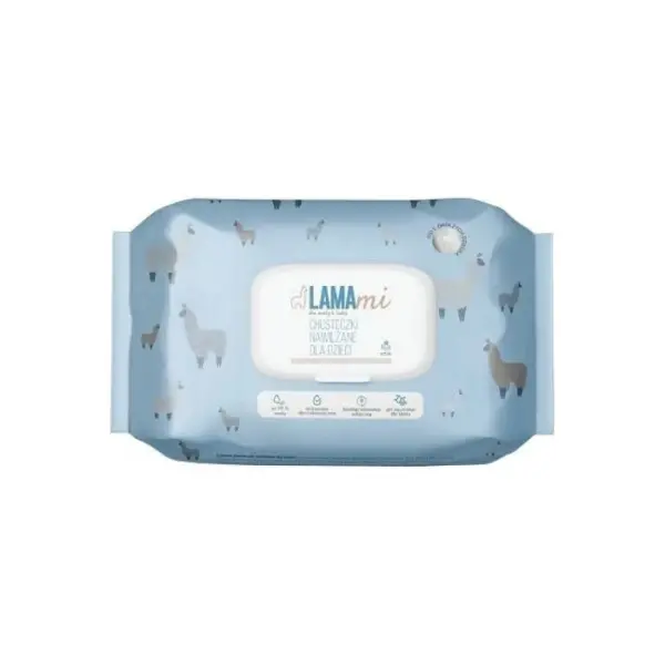 LAMAMI Chusteczki nawilżane dla dzieci 60 sztuk
