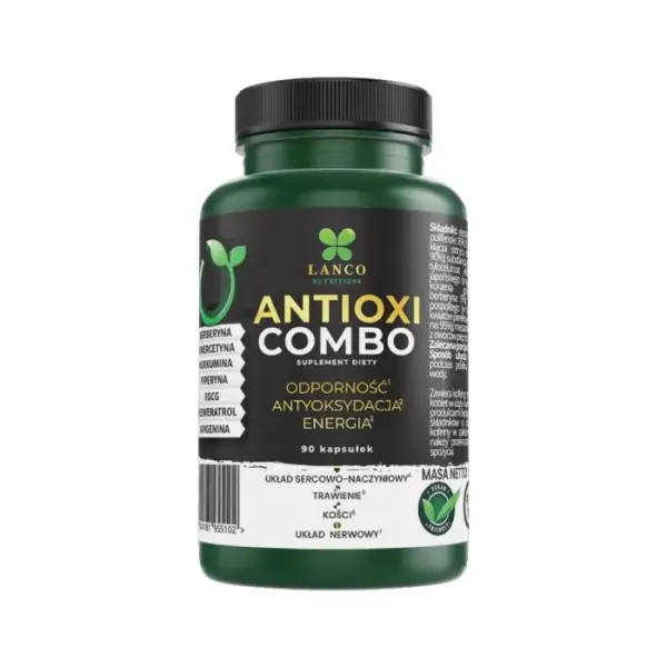 LANCO NUTRITIONS Antioxi Combo, 90 kapsułek