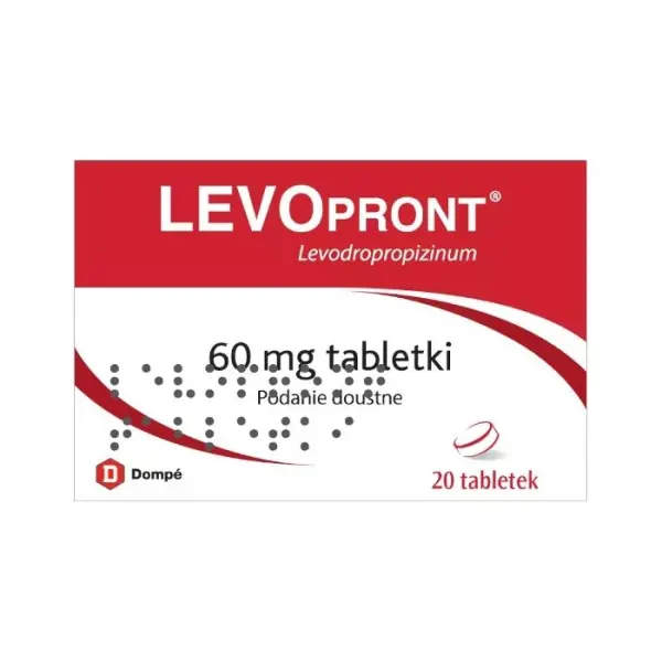 LEVOPRONT 60 mg, 20 tabletek