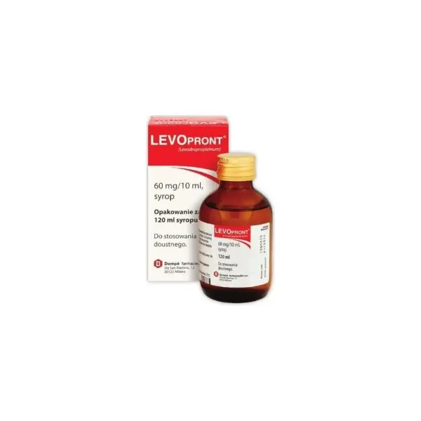 Levopront syrop 60mg/10ml 120 ml