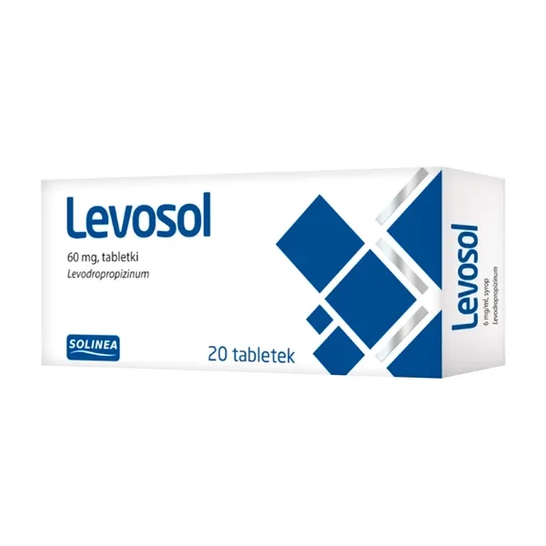 Levosol 60 mg, 20 tabl.