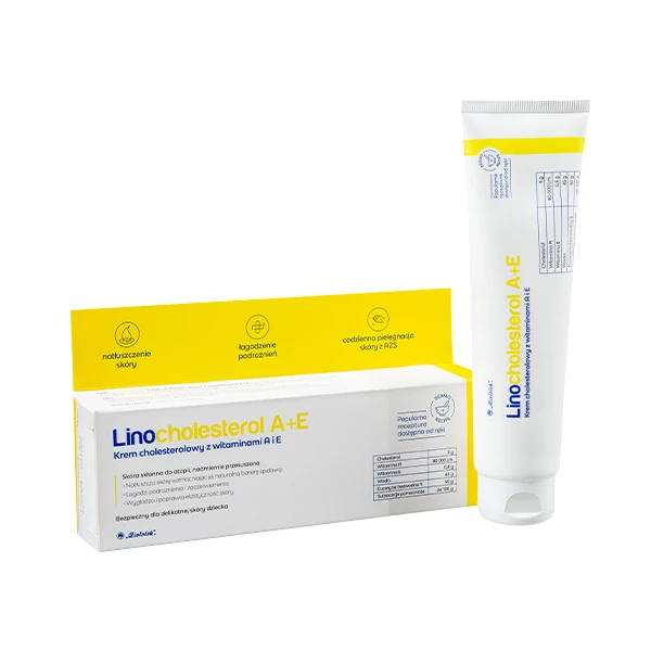 Linocholesterol A+E Krem cholesterolowy z witaminami A i E, 90 g