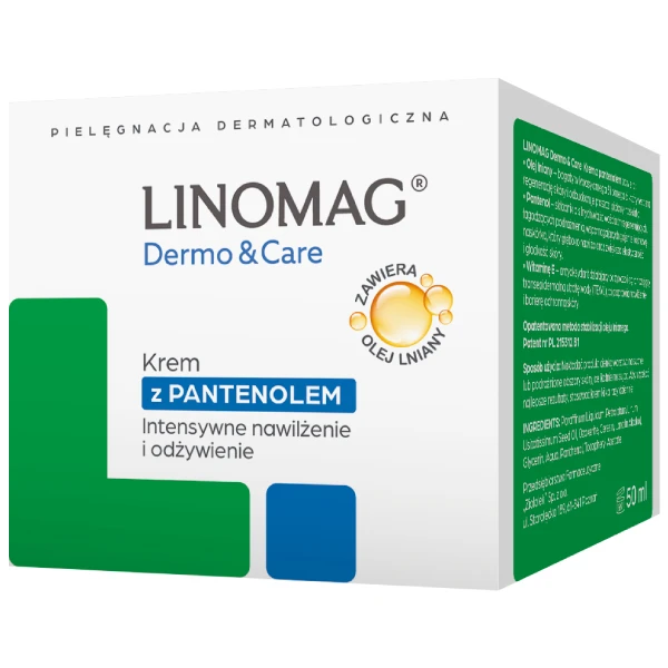 LINOMAG Dermo & Care Krem z pantenolem, 50 ml
