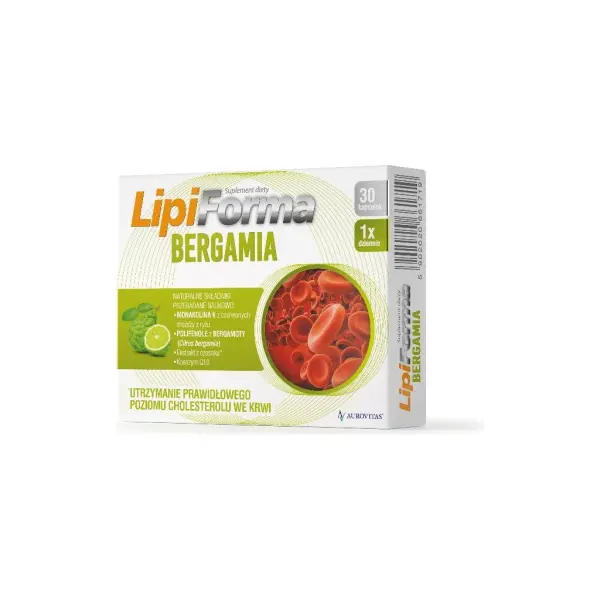 Lipiforma Bergamia 30 kapsułek