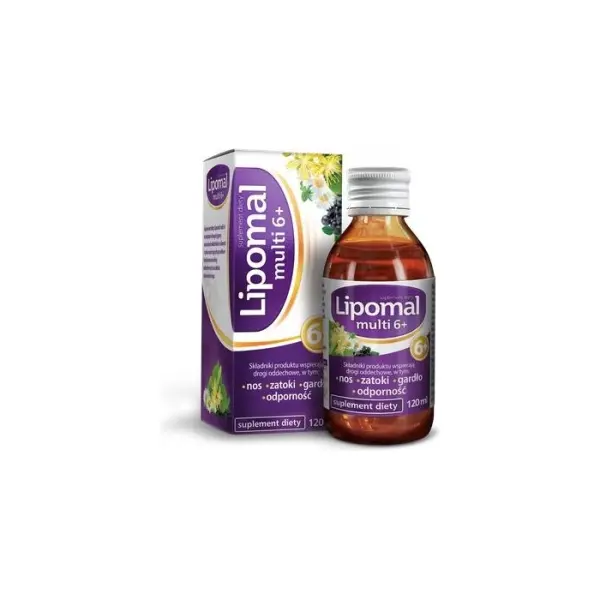 Lipomal Multi 6+ płyn 120 ml