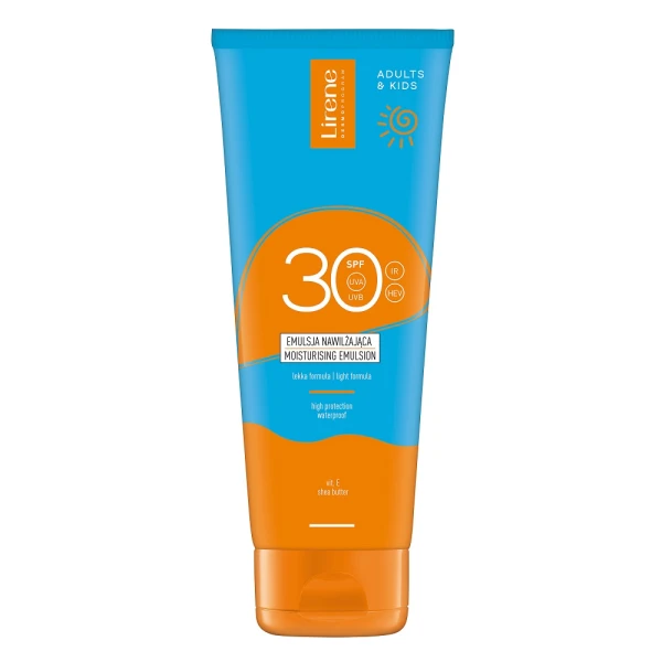 Lirene Emulsja nawilżająca SPF 30 UPSIZE, 200 ml