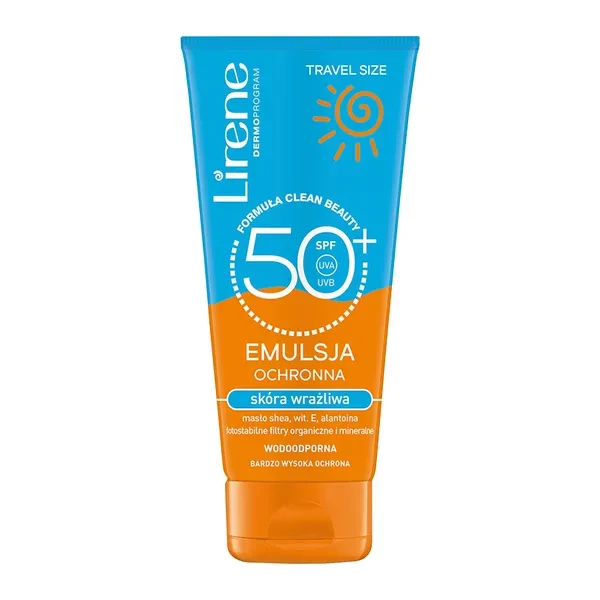 Lirene Emulsja ochronna SPF 50+ travel size, 90 ml