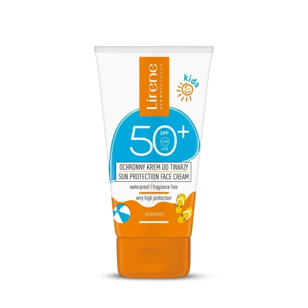 Lirene Krem do twarzy dla dzieci ochronny SPF 50+ 50 ml